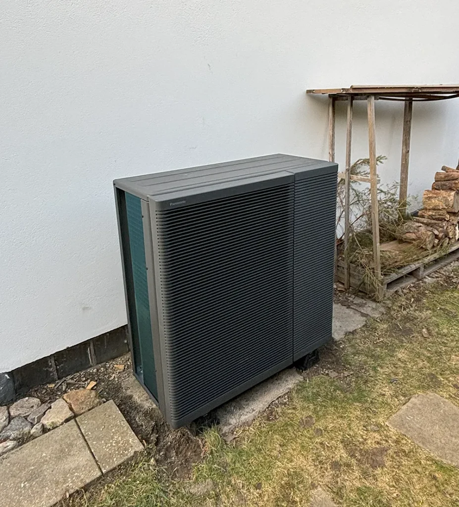 Installation av Panasonic WDG L-GEN 7KW luft / vattenvärmepump, Lund